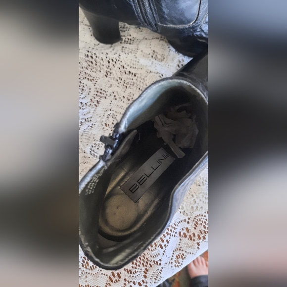 Bellini Black Booties Size 22 (5.5) - Picture 5 of 6